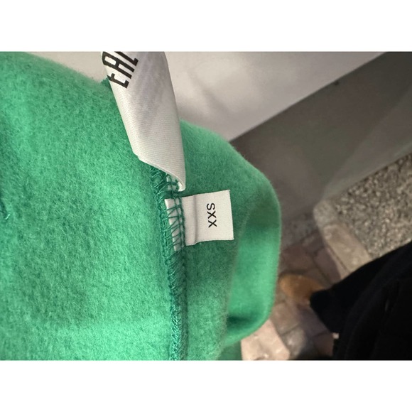 J.W. Anderson Classic Green Logo Hoodie [New} - Picture 6 of 8